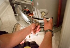 Flashlight on Water Heater