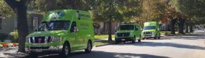 The Mike Council Green Truck service banner.
